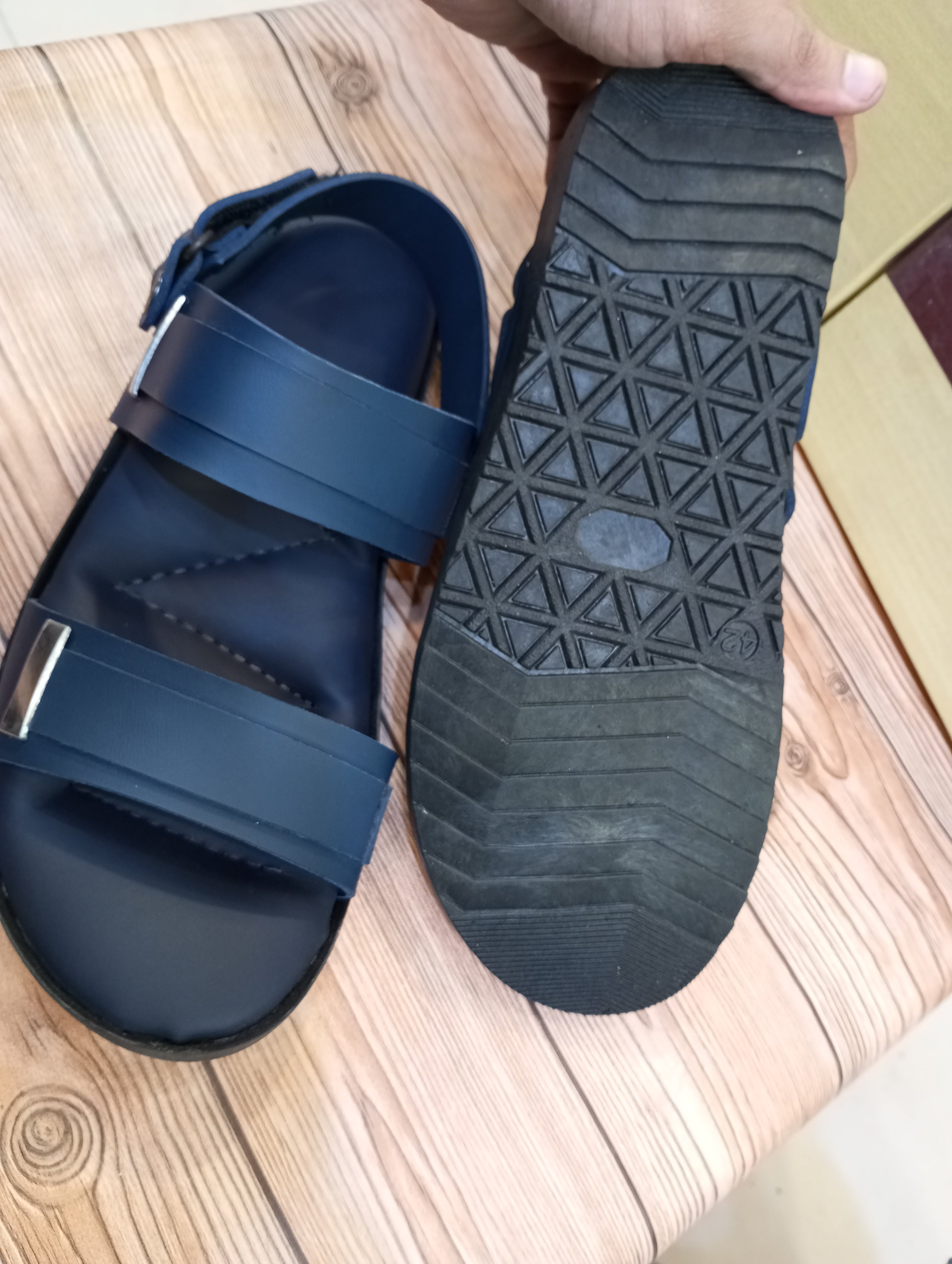 PREMIUM QUALITY 2 IN 1 DOUBLE STEP SANDALS FOR MEN (NEW VARIANT)