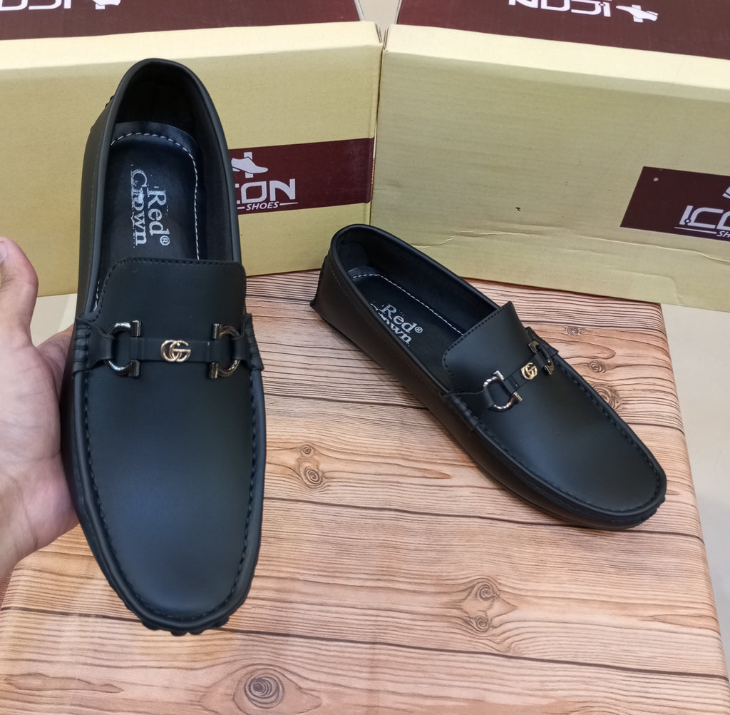 RED CROWN'S PREMIUM QUALITY WRINKLE FREE MOCASSION'S FOR MEN