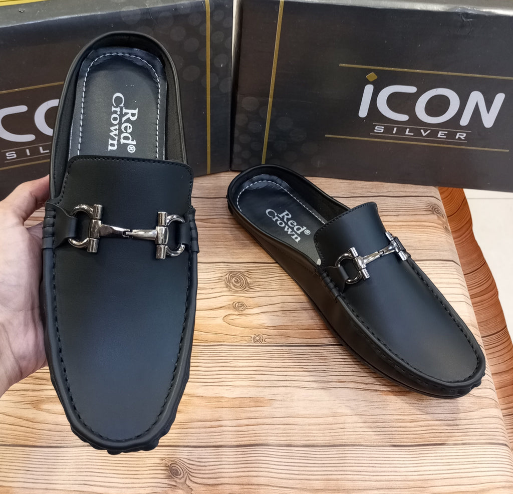 RED CROWN'S PREMIUM QUALITY WRINKLE FREE BACKLESS MOCASSION'S