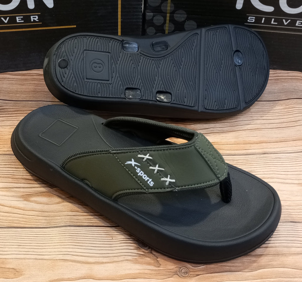 X SPORTS SUPER COMFORTABLE SPUNCH SOLE SLIPPERS