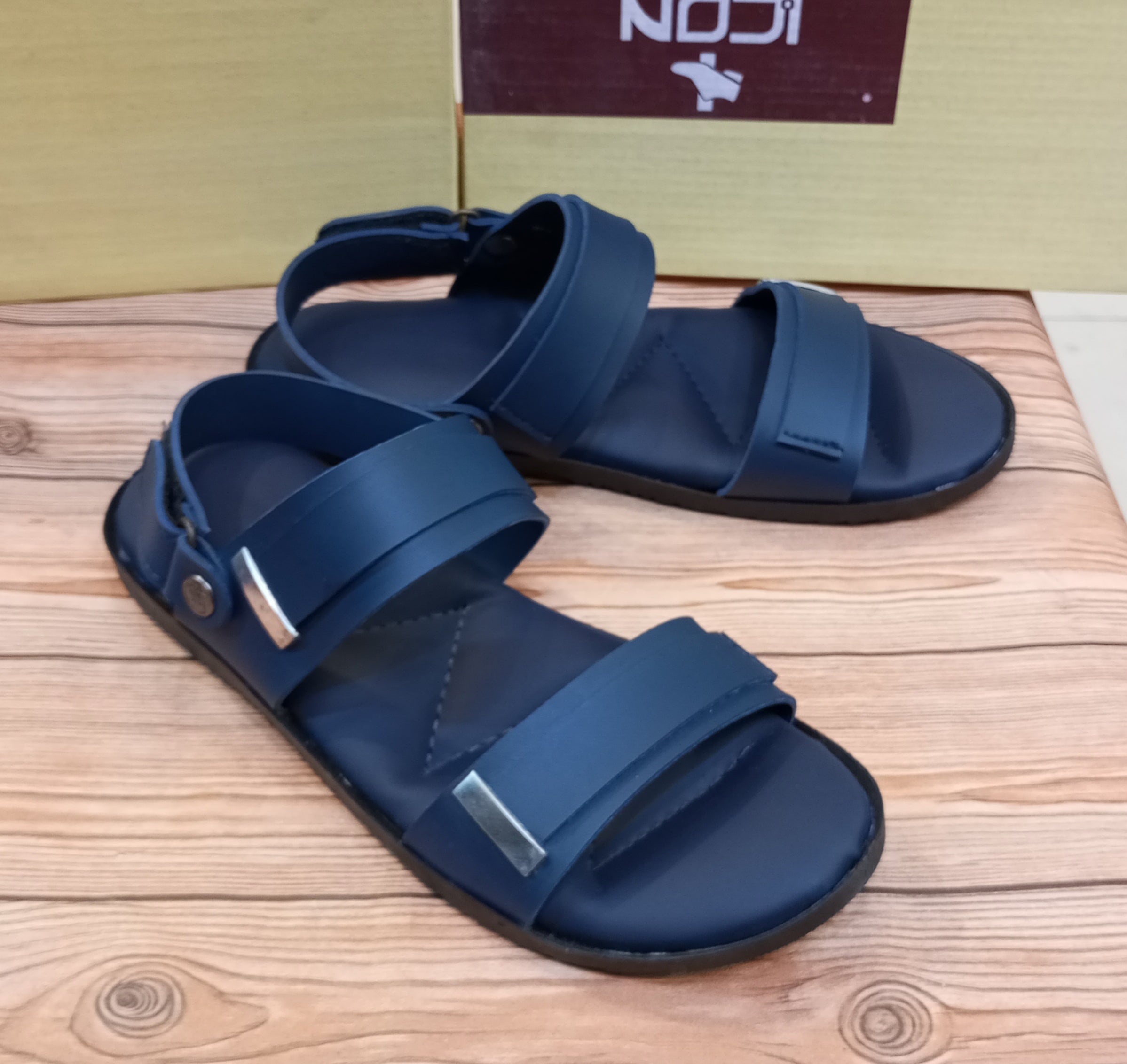 PREMIUM QUALITY 2 IN 1 DOUBLE STEP SANDALS FOR MEN (NEW VARIANT)