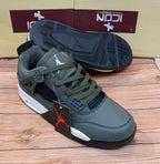 IMPORTED PREMIUM QUALITY ARMY GREEN JORDAN RETRO 4