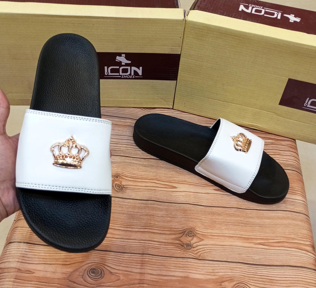 PREMIUM QUALITY ROYAL CLASSIC SLIDES         (SPUNCH SOLE)