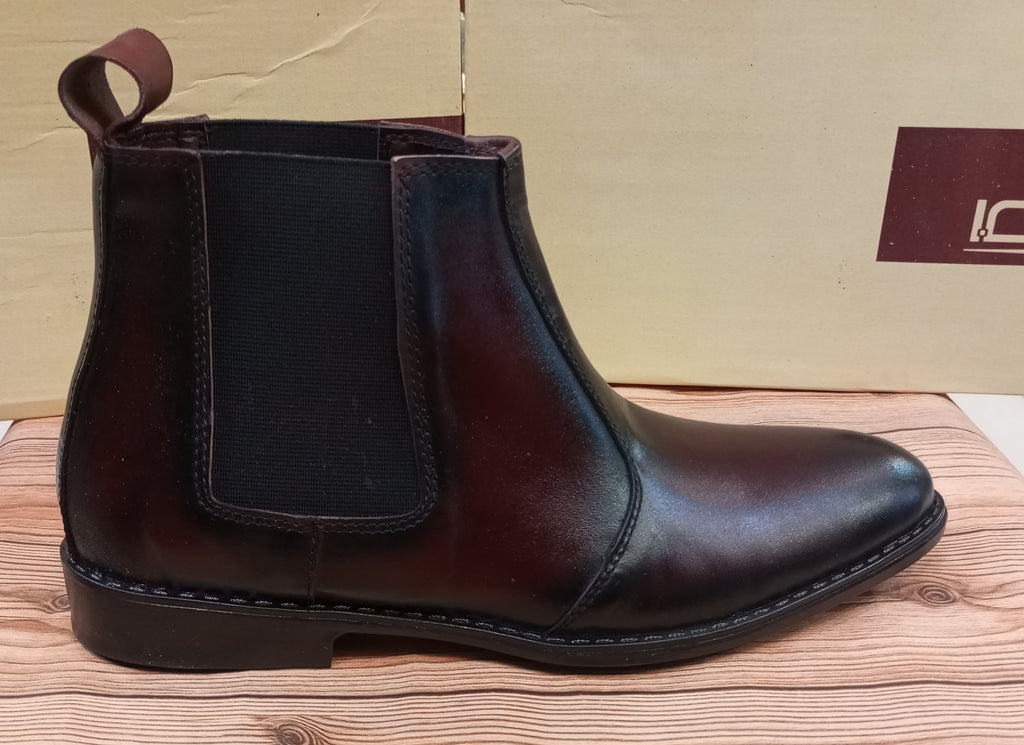 PREMIUM QUALITY TWO TONED CHELSEA BOOTS FOR MEN