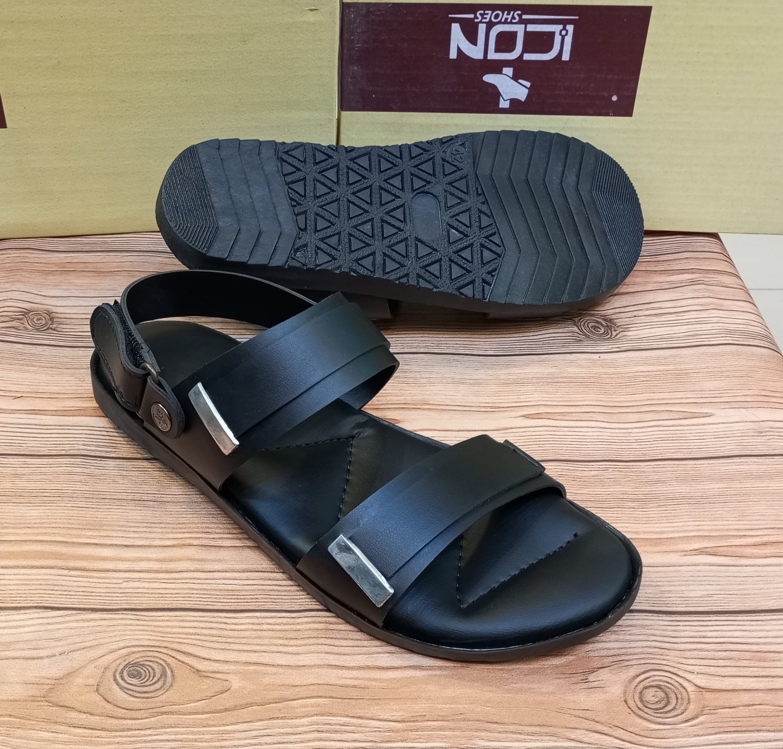 PREMIUM QUALITY 2 IN 1 DOUBLE STEP SANDALS FOR MEN (NEW VARIANT)