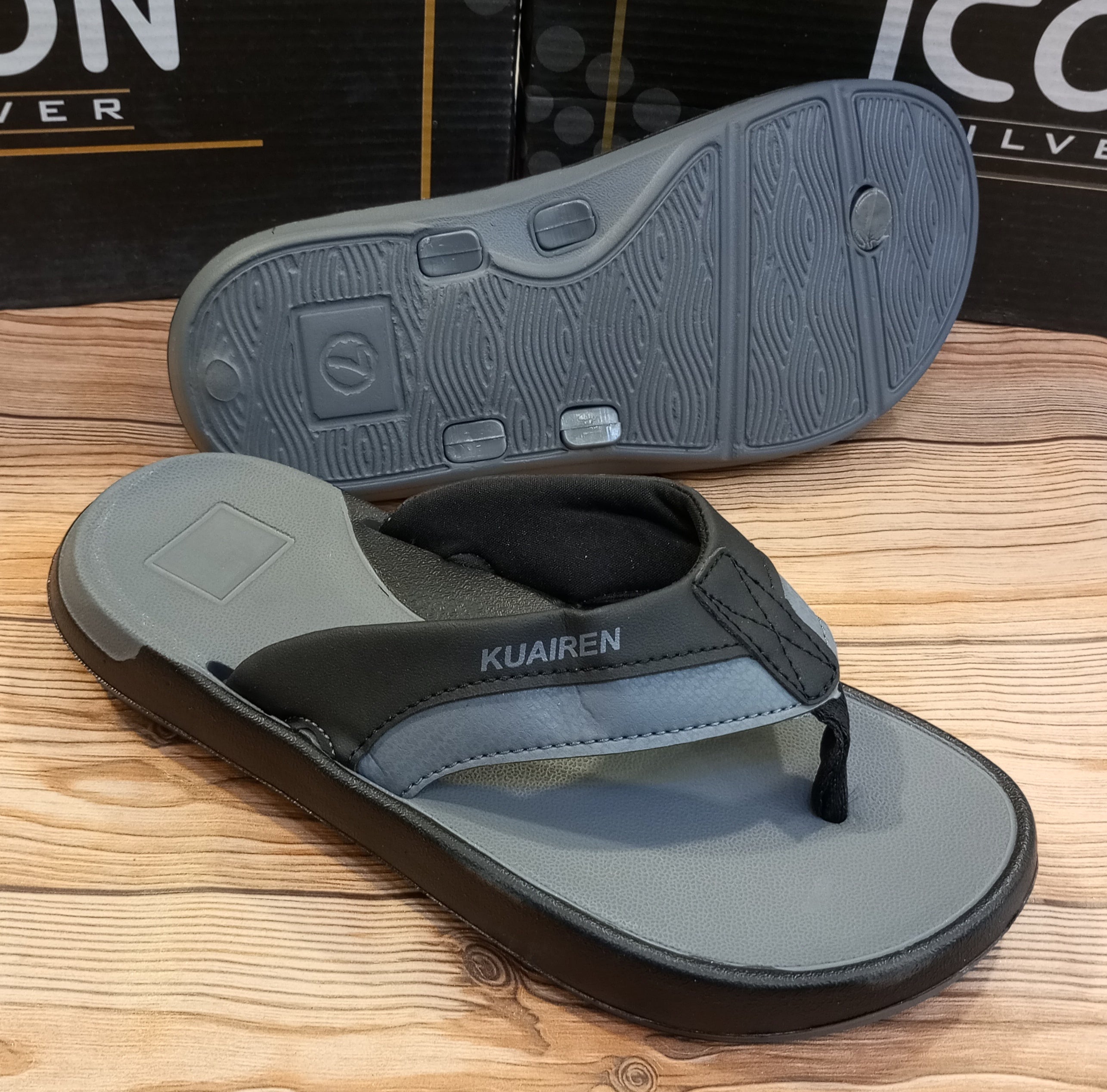 KUAIREN SUPER COMFORTABLE SPUNCH SOLE SLIPPERS