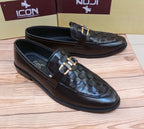 RED CROWN'S PREMIUM QUALITY 100% HANDMADE FORMAL SHOES FOR MEN (BROWN)