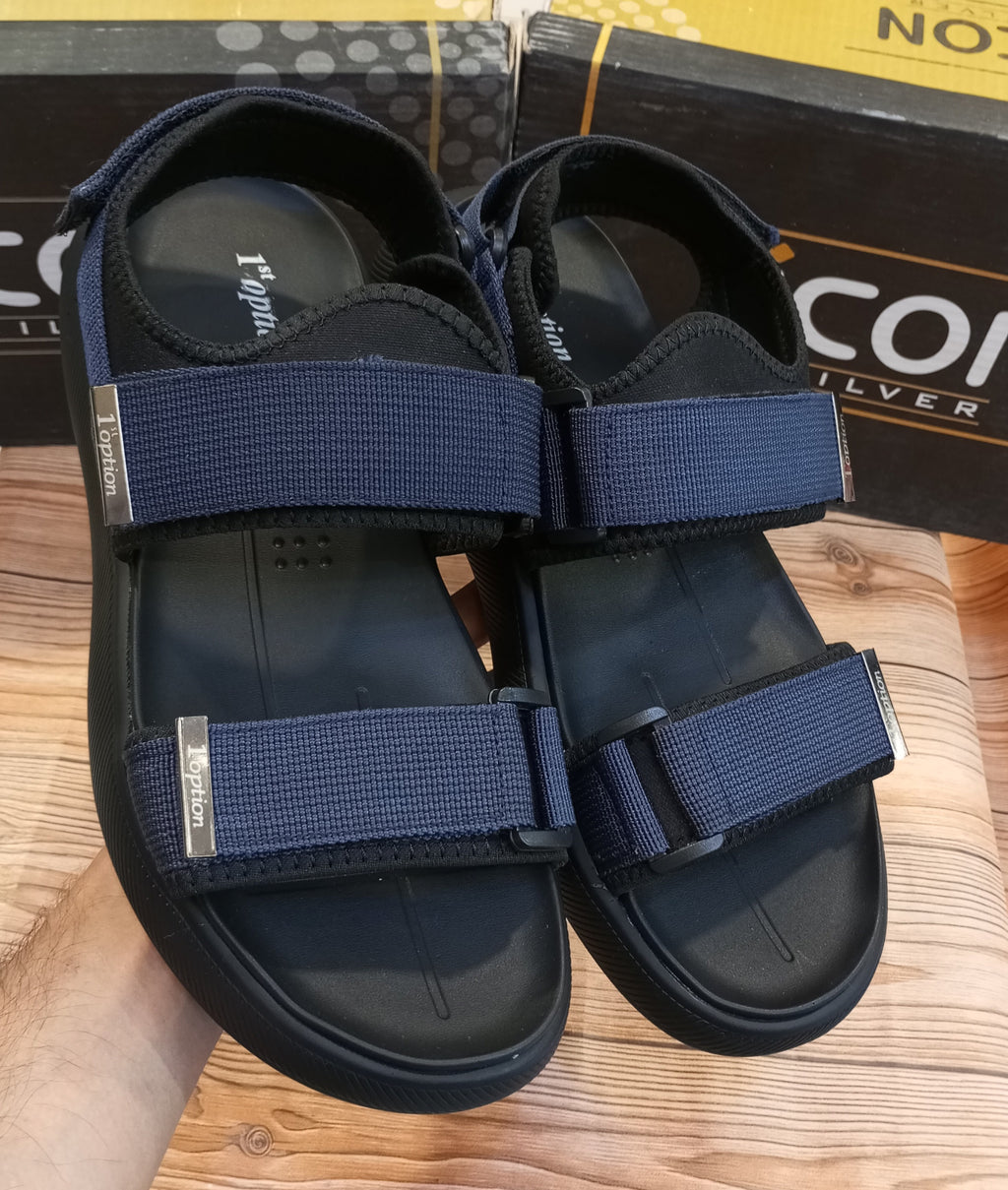 1st OPTION DOUBLE STEP SUMMER SANDALS FOR MEN