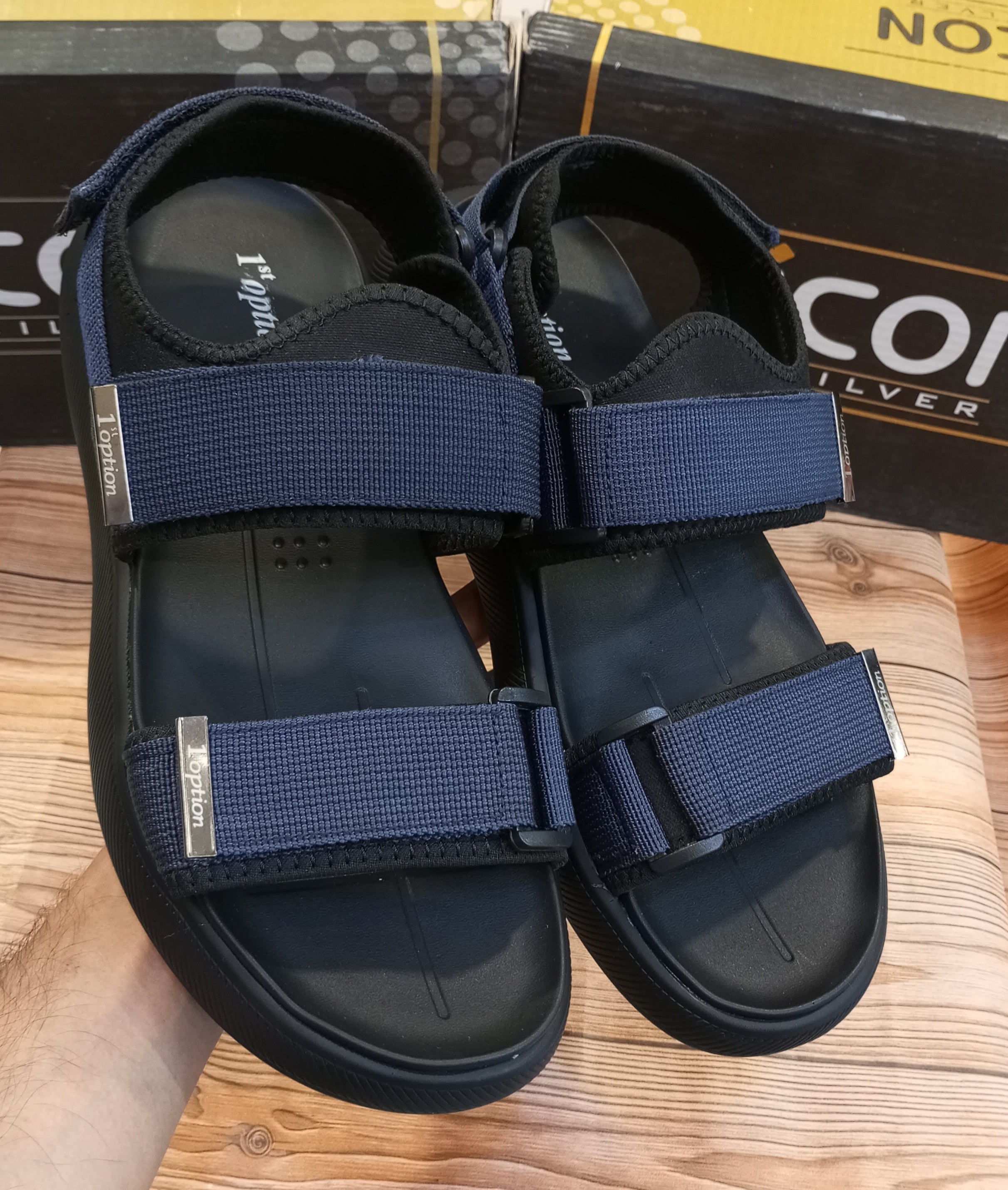 1st OPTION DOUBLE STEP SUMMER SANDALS FOR MEN