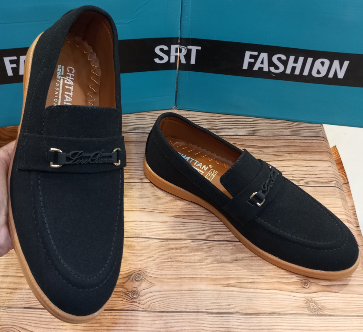 LORO PIANA'S CASUAL AND PARTYWEAR SUEDE SHOES FOR MEN