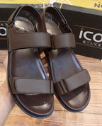 ROUGE'S PLAIN SIMPLE DOUBLE STEP SANDALS