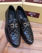 RED CROWN'S PREMIUM QUALITY 100% HANDMADE FORMAL SHOES FOR MEN (BROWN)