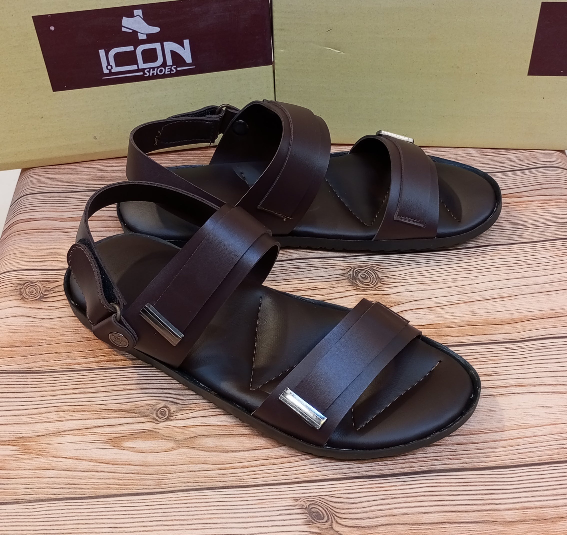 PREMIUM QUALITY 2 IN 1 DOUBLE STEP SANDALS FOR MEN