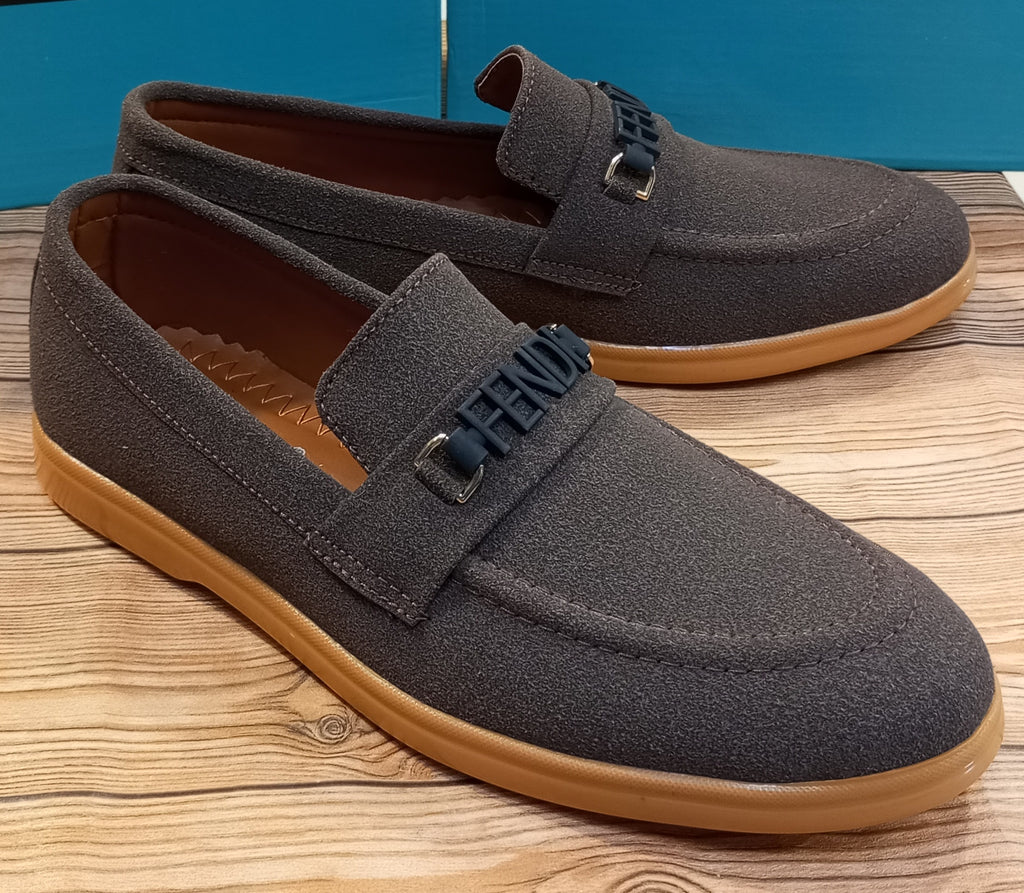 FENDI'S CASUAL AND PARTYWEAR SUEDE SHOES FOR MEN