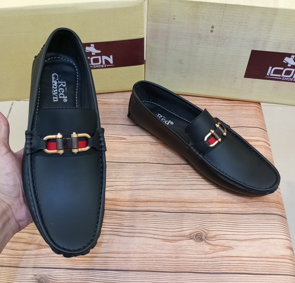 RED CROWN'S PREMIUM QUALITY WRINKLE FREE MOCASSION'S FOR MEN