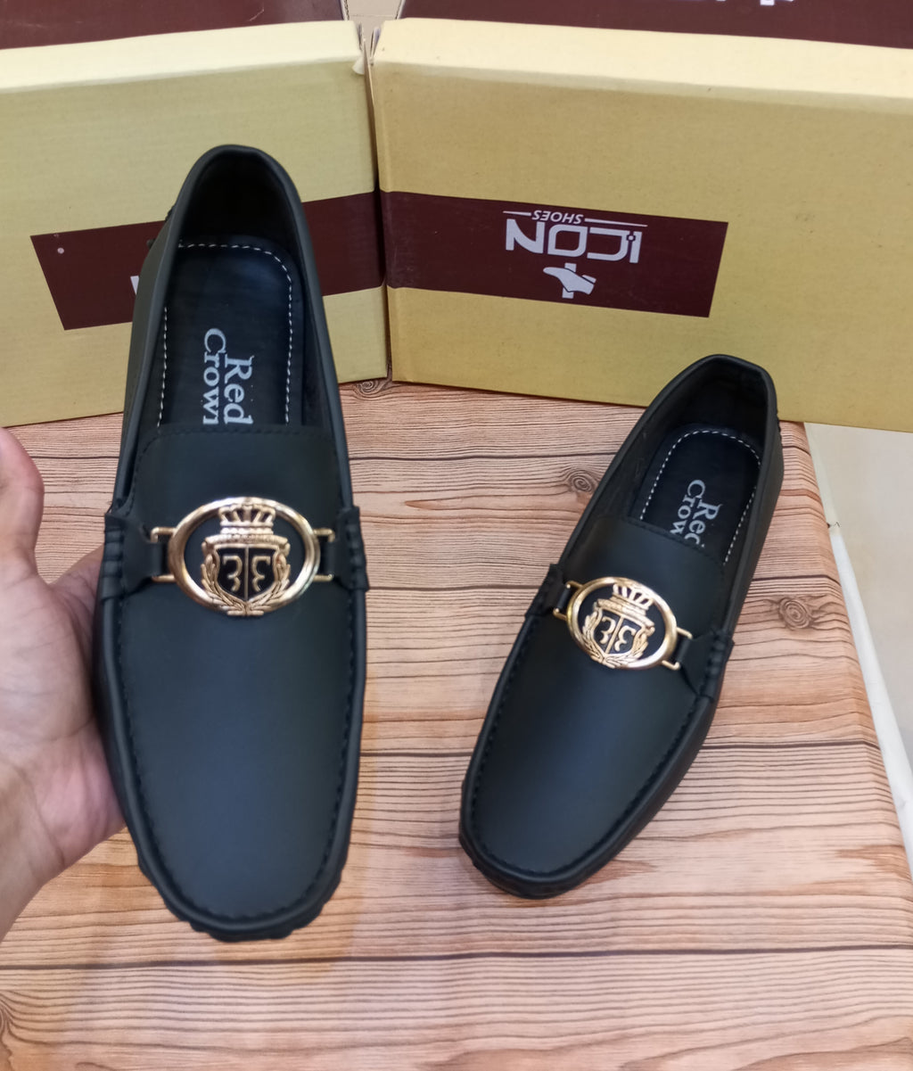 RED CROWN'S PREMIUM QUALITY WRINKLE FREE MOCASSION'S FOR MEN
