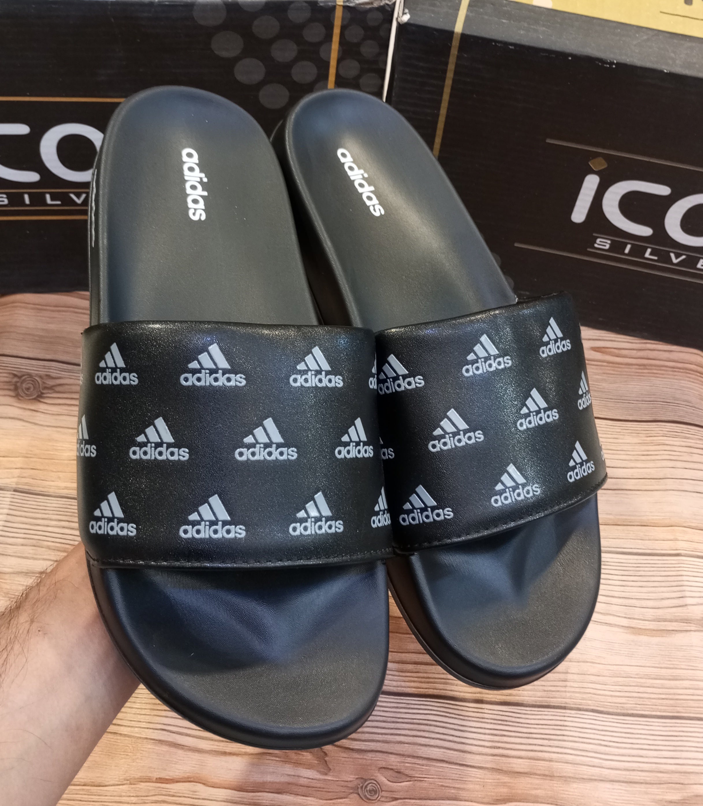 ADIDAS PREMIUM QUALITY SIMMER SLIDES FOR MEN