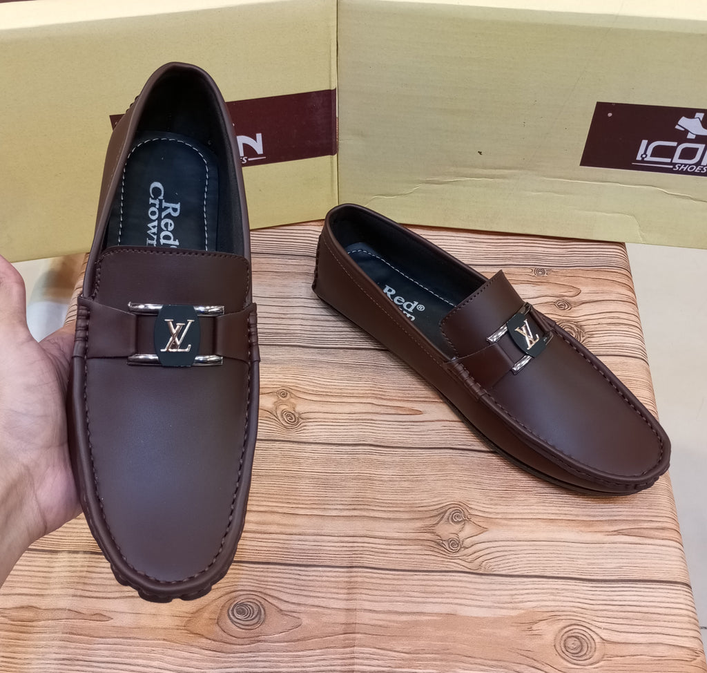RED CROWN'S PREMIUM QUALITY WRINKLE FREE MOCASSION'S FOR MEN