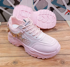 PREMIUM QUALITY FEMALE CHUNKY SOLE JOGGERS (WITH 1.5 INCH INSOLES)