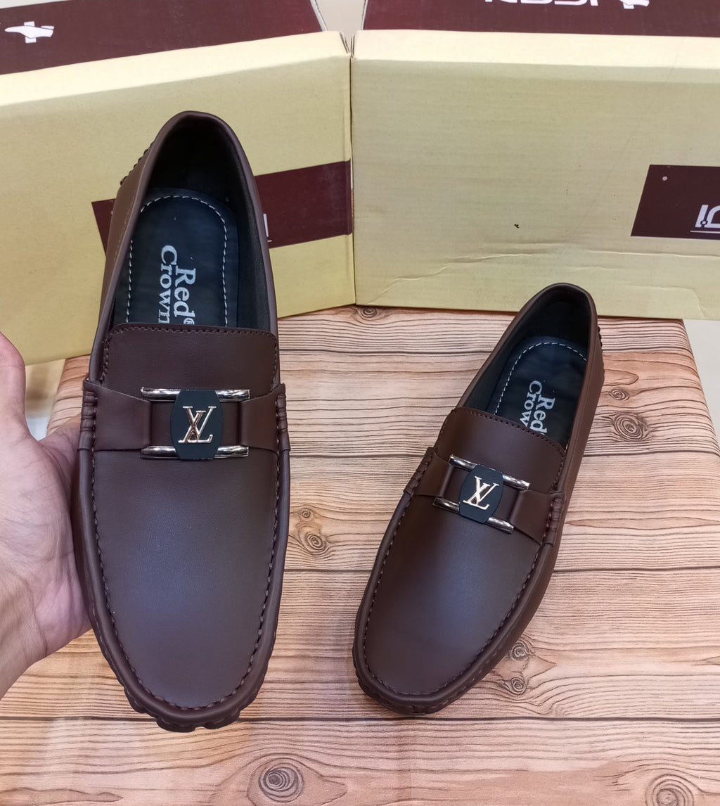 RED CROWN'S PREMIUM QUALITY WRINKLE FREE MOCASSION'S FOR MEN
