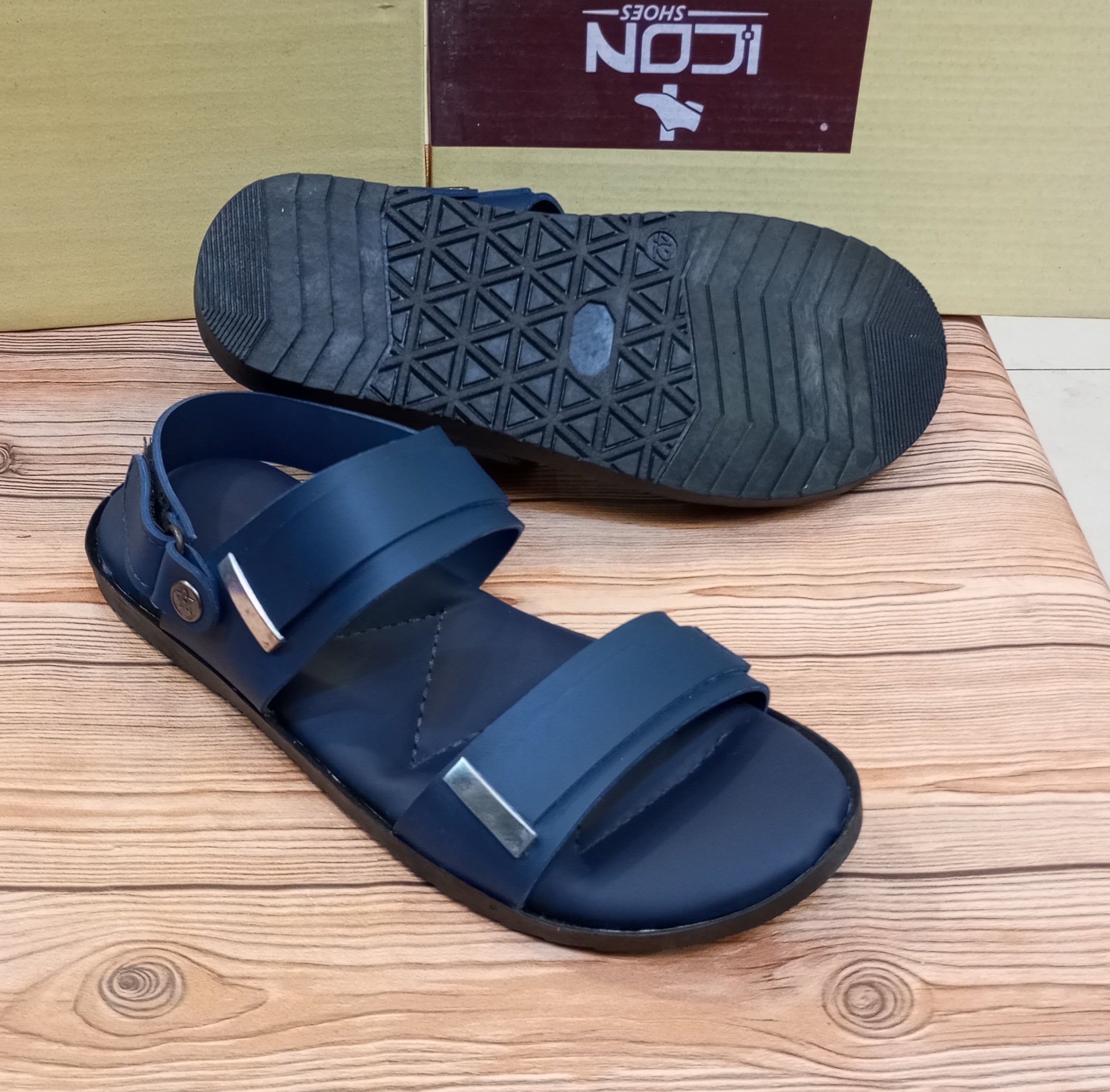 PREMIUM QUALITY 2 IN 1 DOUBLE STEP SANDALS FOR MEN (NEW VARIANT)