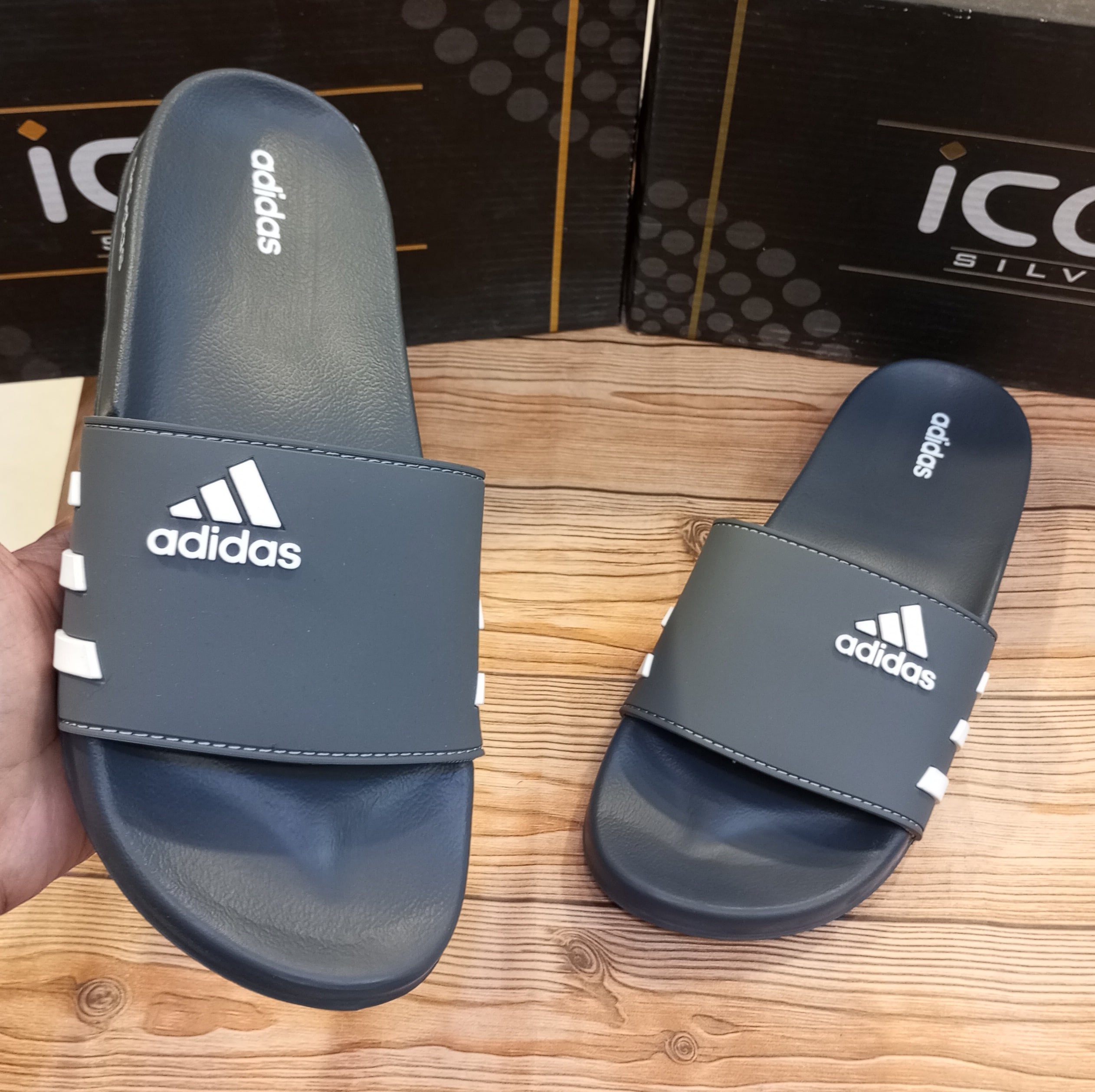 ADIDAS PREMIUM QUALITY SIMMER SLIDES FOR MEN