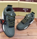 IMPORTED PREMIUM QUALITY ARMY GREEN JORDAN RETRO 4