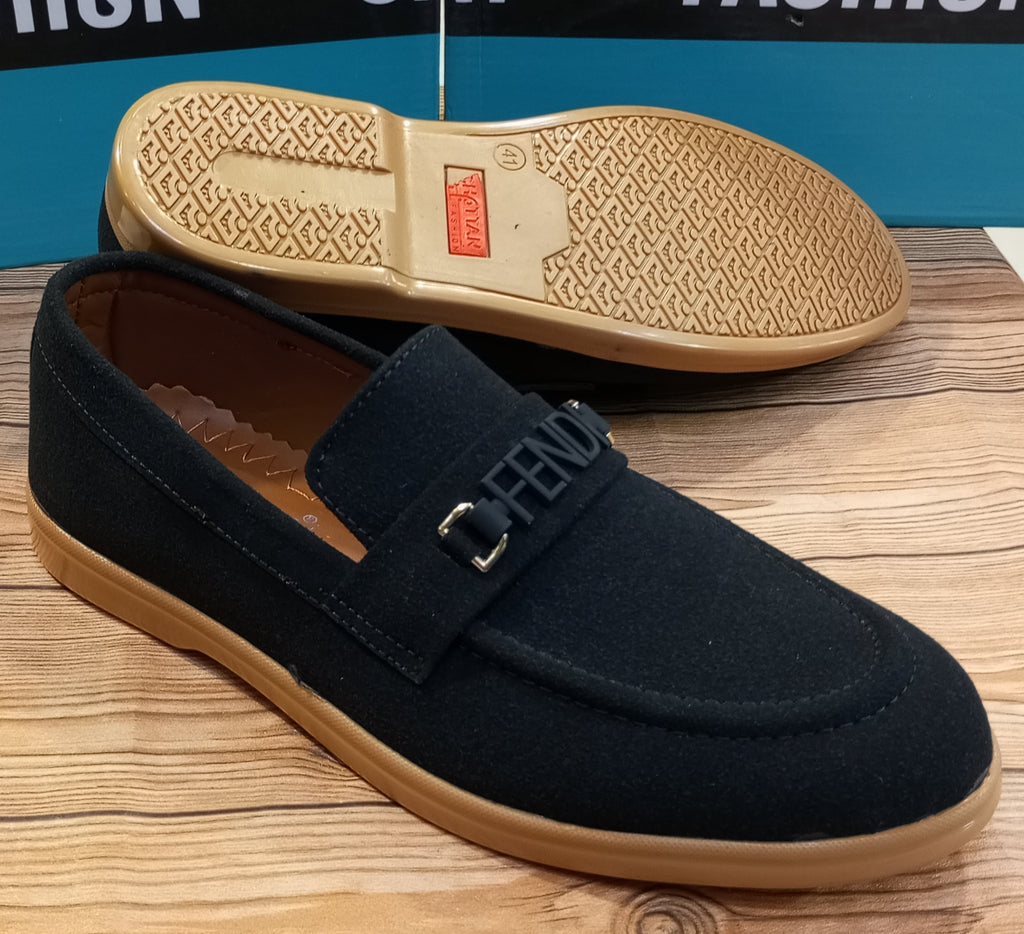 FENDI'S CASUAL AND PARTYWEAR SUEDE SHOES FOR MEN