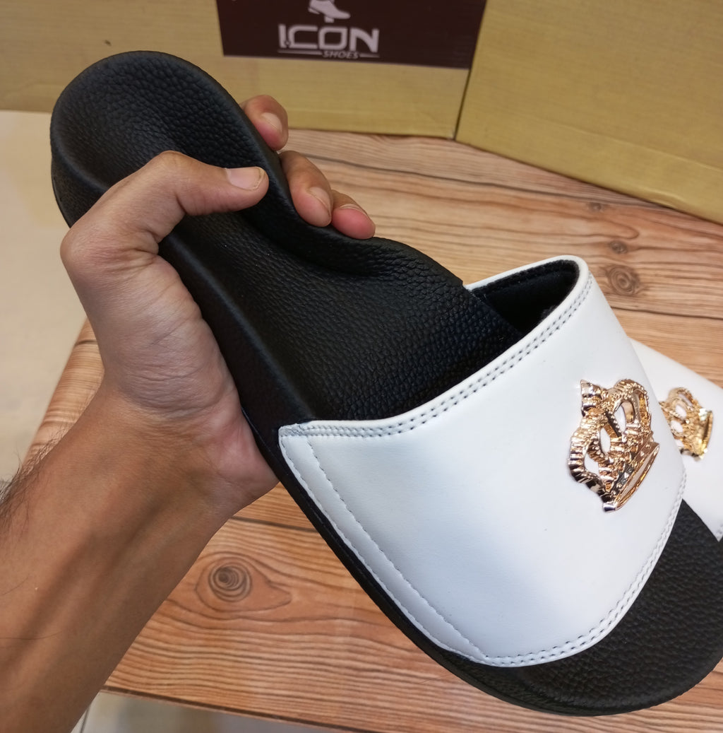 PREMIUM QUALITY ROYAL CLASSIC SLIDES         (SPUNCH SOLE)