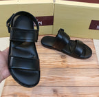 PREMIUM QUALITY 2 IN 1 DOUBLE STEP SANDALS FOR MEN