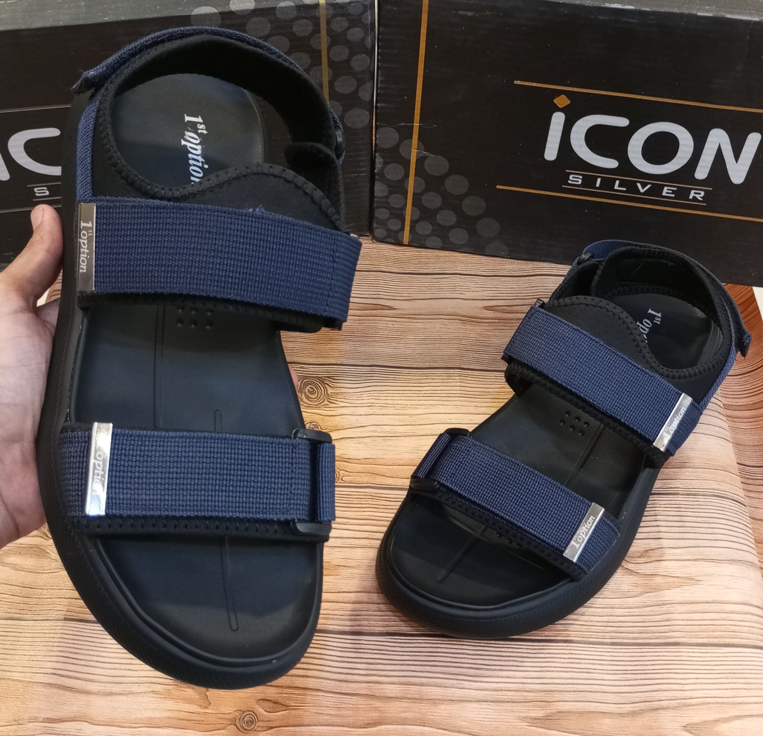 1st OPTION DOUBLE STEP SUMMER SANDALS FOR MEN