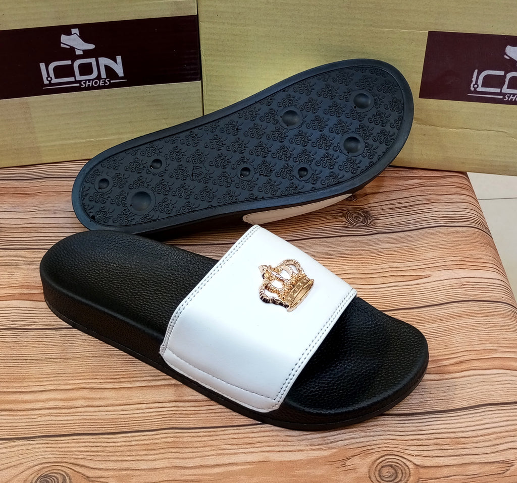 PREMIUM QUALITY ROYAL CLASSIC SLIDES         (SPUNCH SOLE)