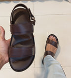 PREMIUM QUALITY 2 IN 1 DOUBLE STEP SANDALS FOR MEN