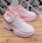 PREMIUM QUALITY FEMALE CHUNKY SOLE JOGGERS (WITH 1.5 INCH INSOLES)